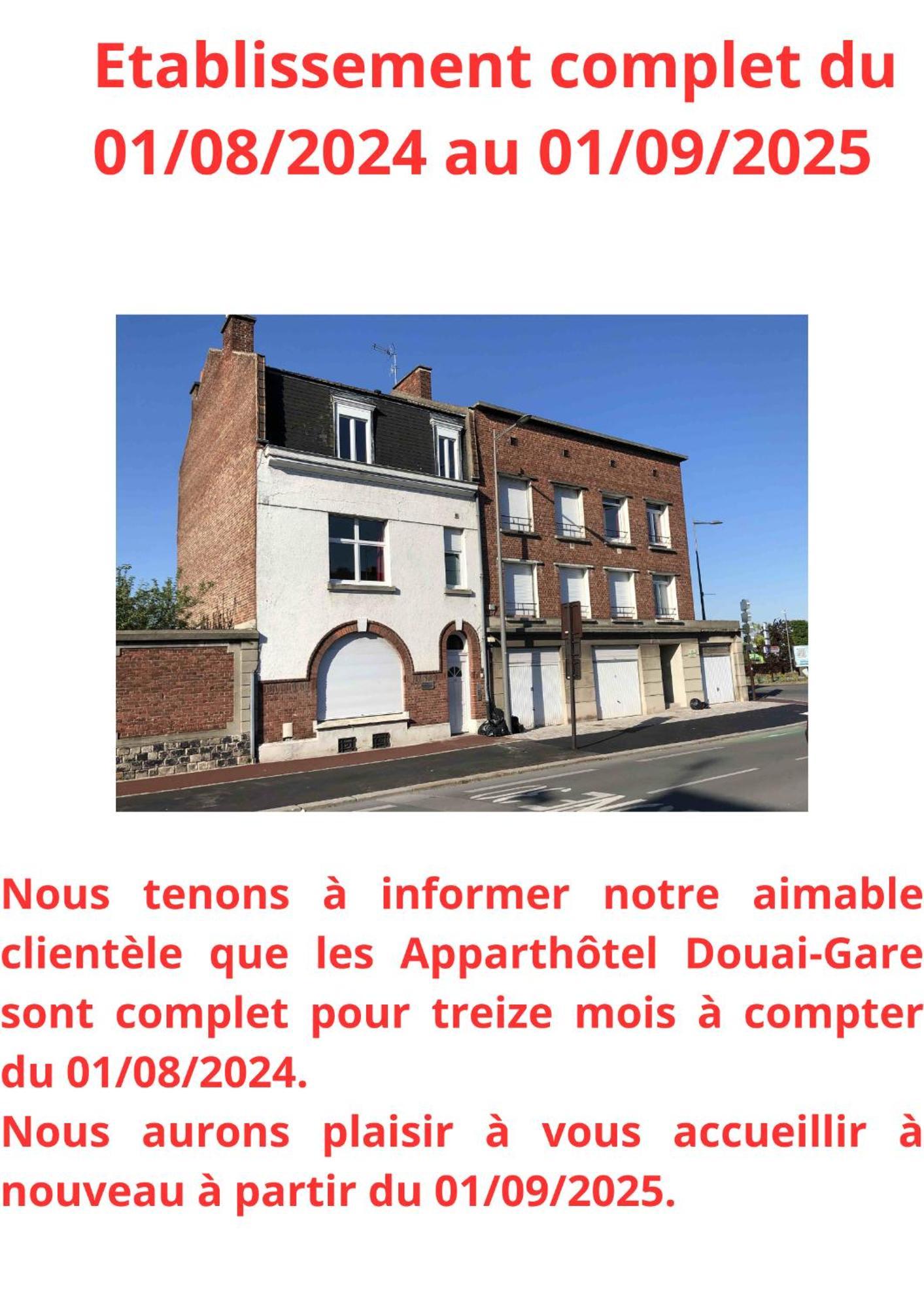 Apparthotel Douai Gare Zewnętrze zdjęcie